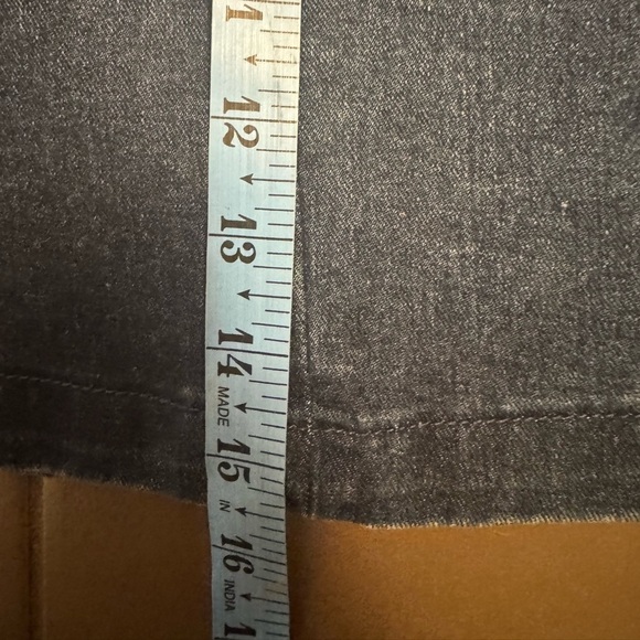 Y2K VINTAGE FOREVER 21 Women’s SZ M Pleated Denim Blue Jean Mini Skirt Festival - Picture 11 of 13